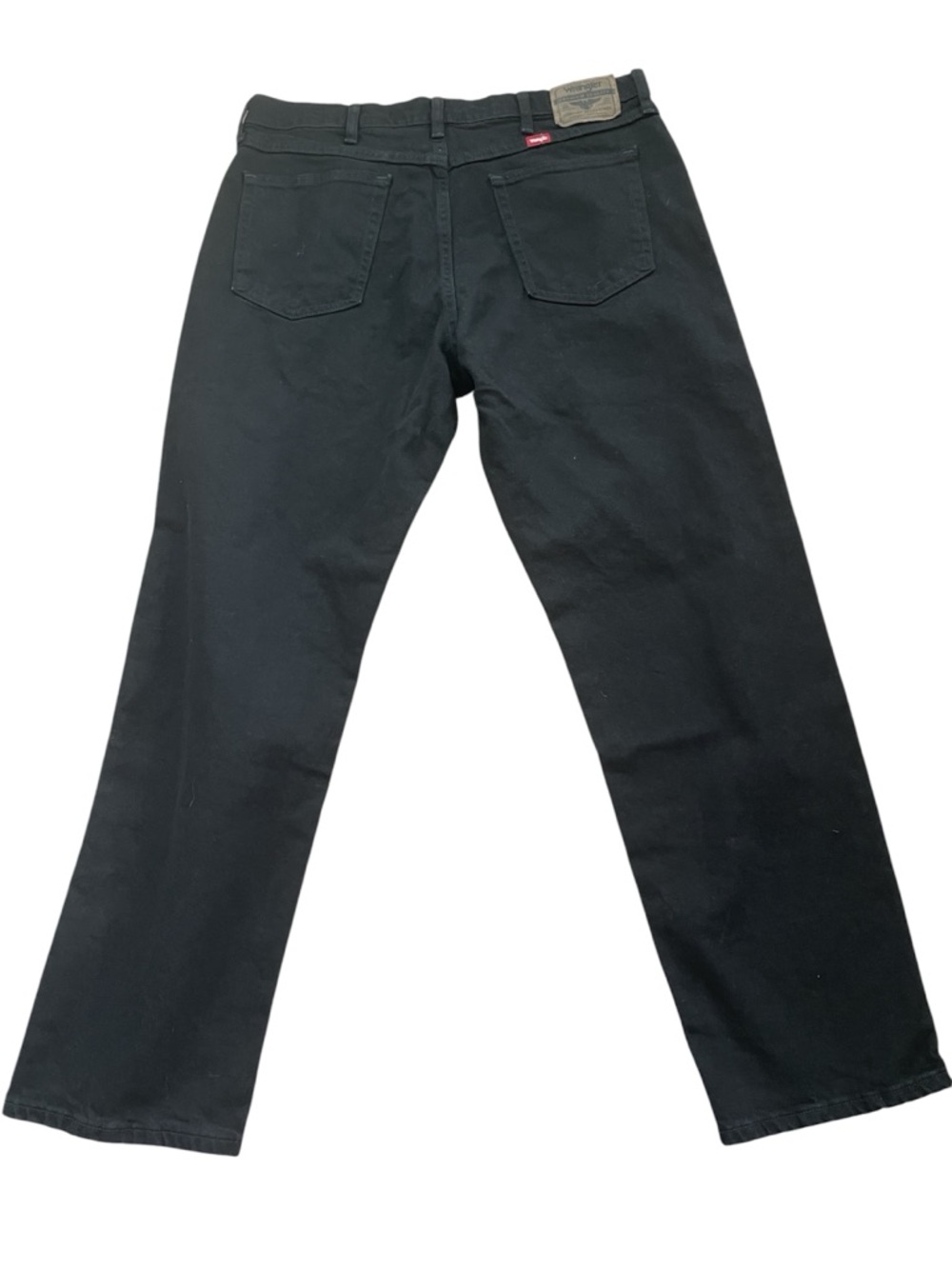 Wrangler Black Heritage Relaxed Fit Jeans 35‎ X 30 - Picture 4 of 7